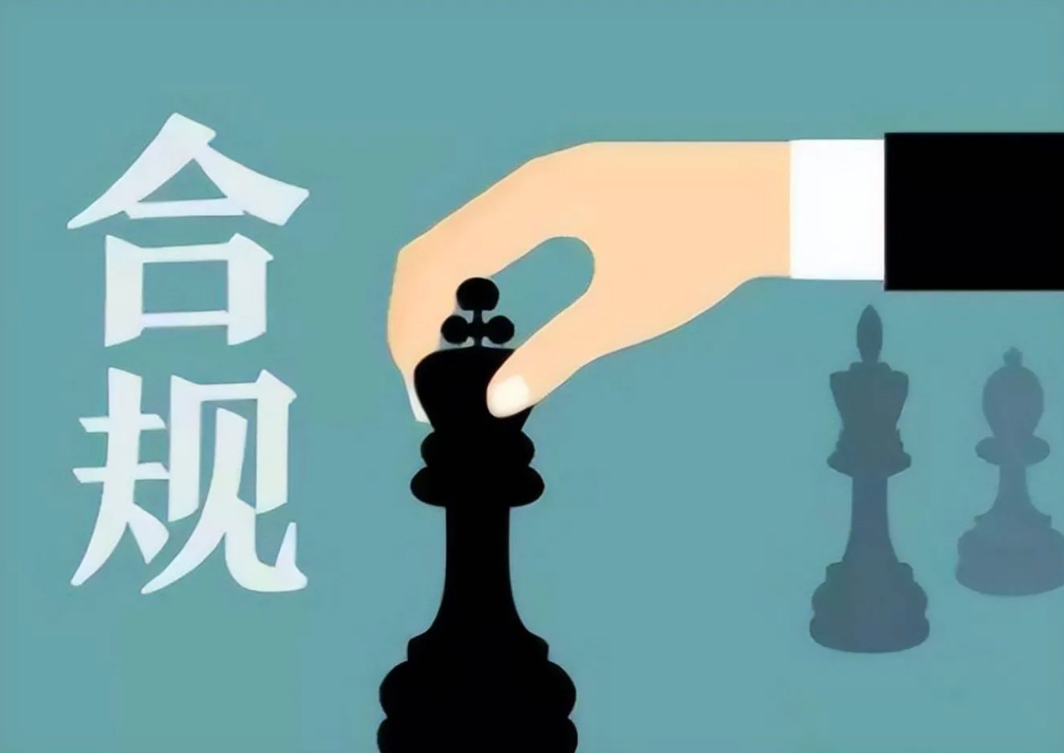 风险提示与合规声明简洁图
